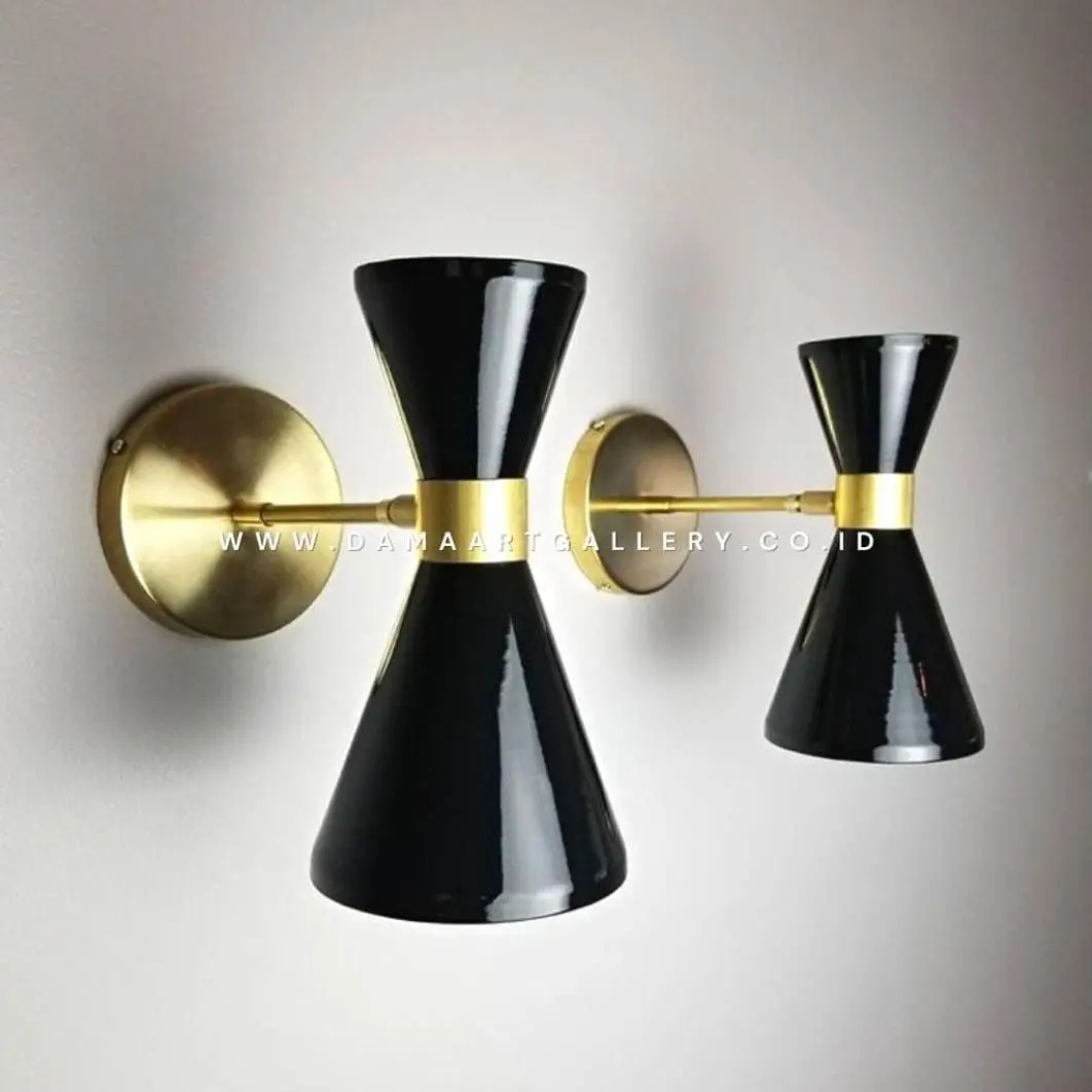 Lampu Dinding Minimalis Kuningan